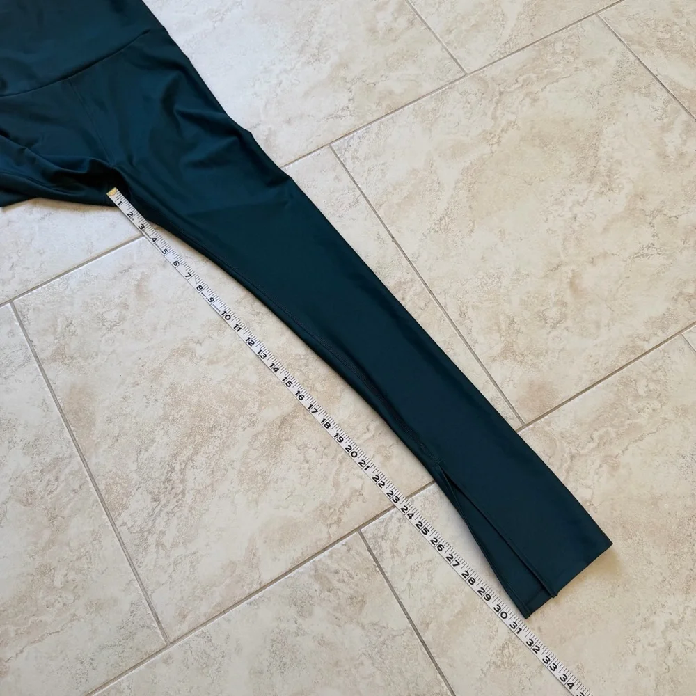 ALO YOGA Airlift Disco Daze Onesie Midnight Green Jumpsuit - Picture 3 of 7